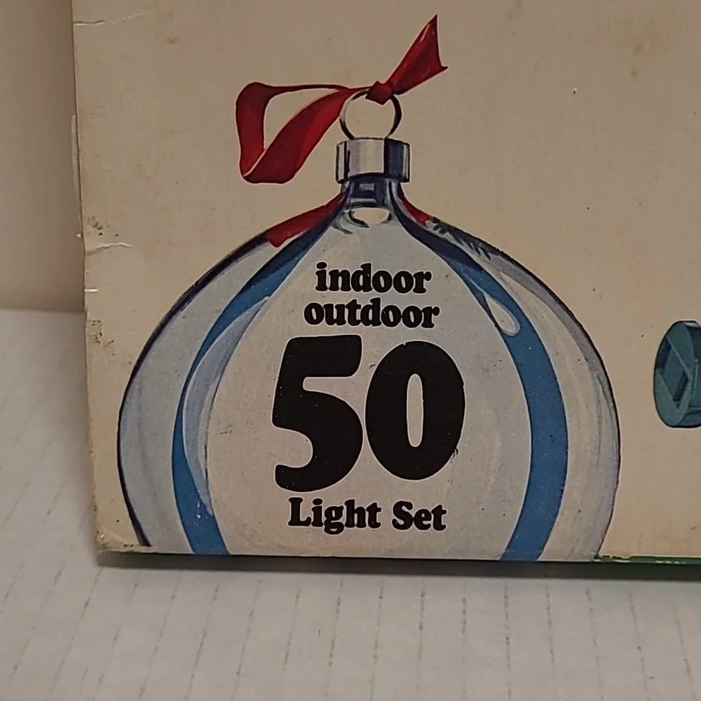 Vintage Sears Reflector Miniature Light Set